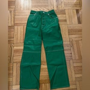 Free People Leather Pants